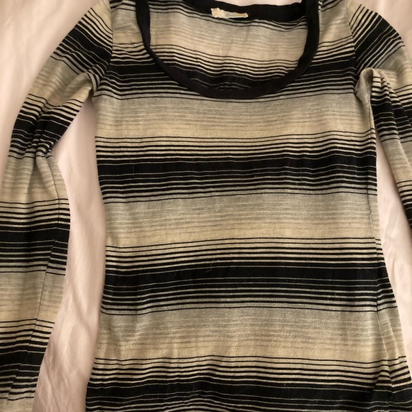 C & C California long sleeve striped top XS - Picture 4 of 5